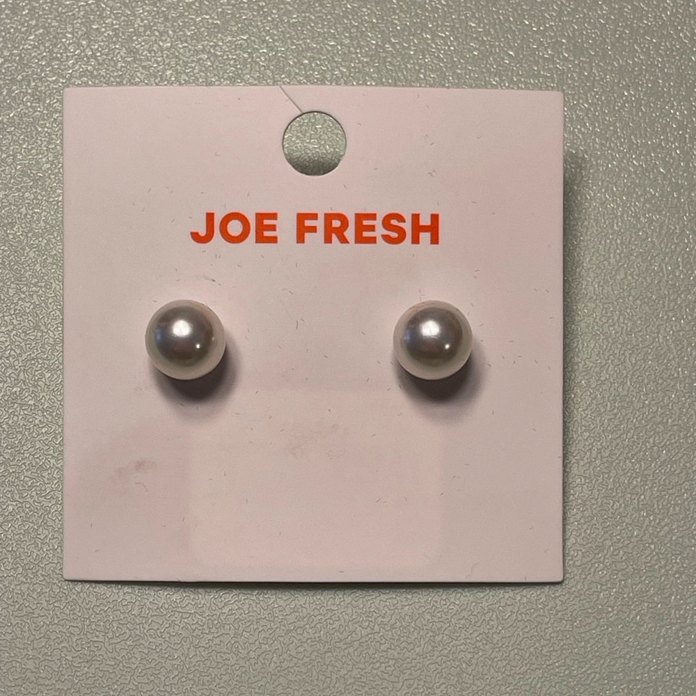 Joe Fresh Silver Stud Earrings